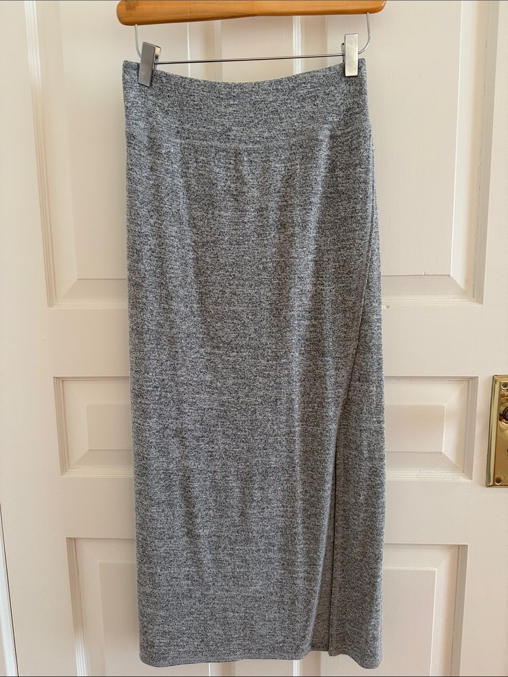 Wilfred Heather Gray Maxi Skirt